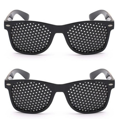 2pcs pinhole glasses eyes - pinhole,