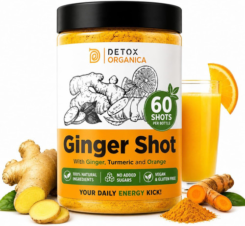 Detox organica ginger shots - detox,