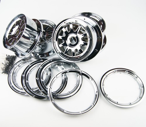 Chrome wheel and rims beadlock