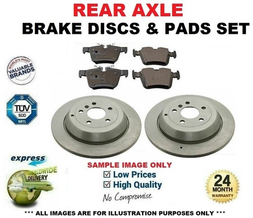 Rear brake discs - pads, set