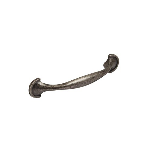 Antique pewter finish bow - pewter,
