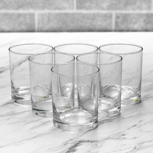 6pc 245ml whiskey tumblers - 245ml,
