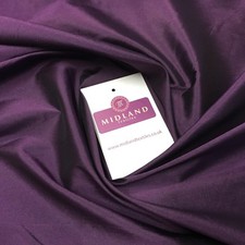 £6.50 Plain Taffeta Faux Silk