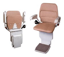 STANNAH 300 STAIR LIFT WITH POWER SWIVEL SEAT FULL INSTALL: MOBILITY EQUIPMENT