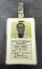 Original Volcano 1997 Film Prop - ID Badge- Don Cheadle As Emmit Reece