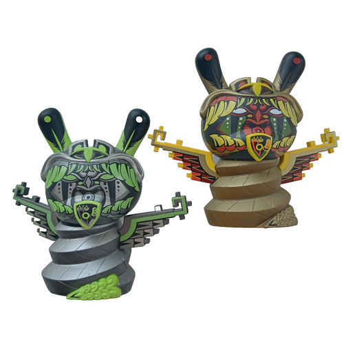 Kidrobot apocalypse dunny - apocalypse, 3"