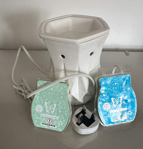 Scentsy electric white ceramic - scentsy,