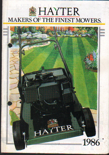 1986 hayter pedestrian lawn - 1986,