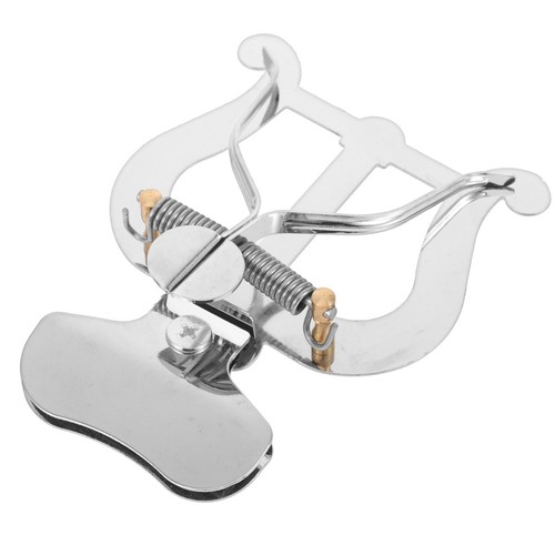 Silver durable metal trombone - silver,