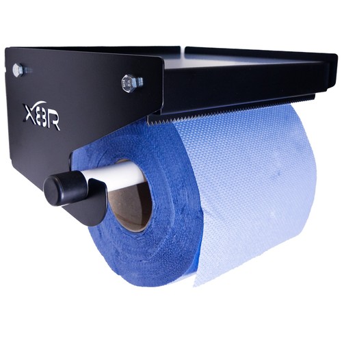 Blue roll paper towel - blue,