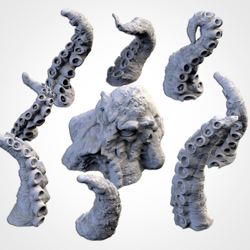 Giant kraken tabletop - giant,