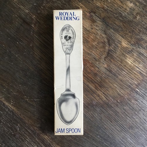 Royal wedding jam spoon - wedding, boxed