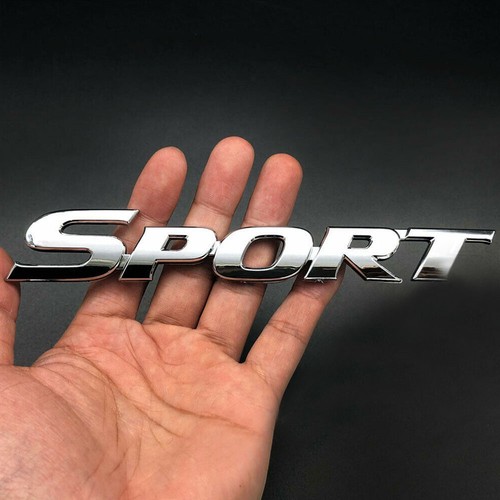 Car styling chrome logo - 4x,
