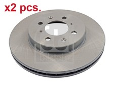 X2 PCS FRONT BRAKE DISC ROTOS