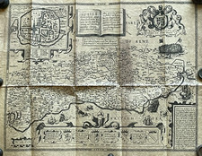 OLd map ((1610) of Sussex and