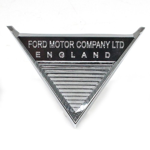 Ford triangle chrome wing - ford,
