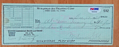 Muhammad ali signed - ali,