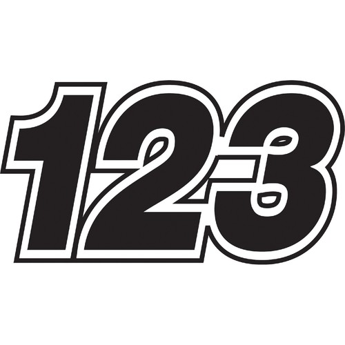 Custom race numbers - x,