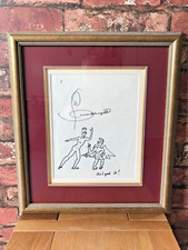 Fabulous Original Dame Laura Knight Signed & Framed Art Work Ink Sketch