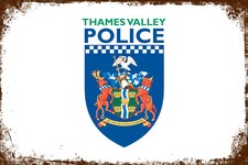 Retro Tin Sign THAMES VALLEY