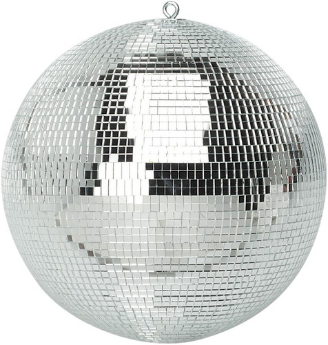 Mirror disco ball silver - disco,