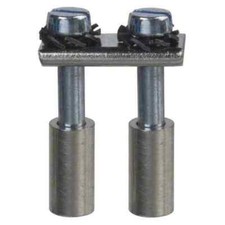 1 x JUMPER TERM BLK 2POS ROUND