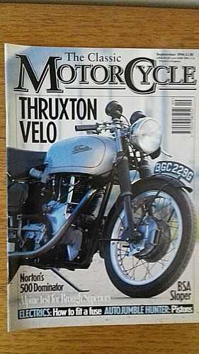 Classic motorcycle september - classic,