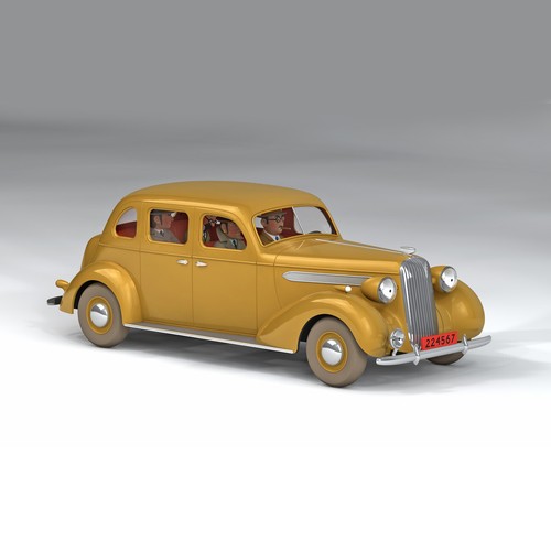 Voiture tintin model car - tintin,