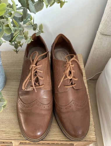 Ladies clarks somerset brown - ladies,
