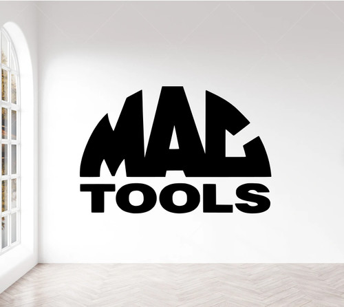 Mac tools vinyl decal - tools',