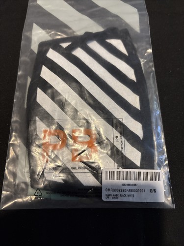 Off white face mask - face,