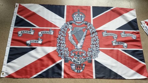 Royal irish regiment flag 3x5 - royal,