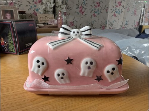 Skull bones pink ghost - &,