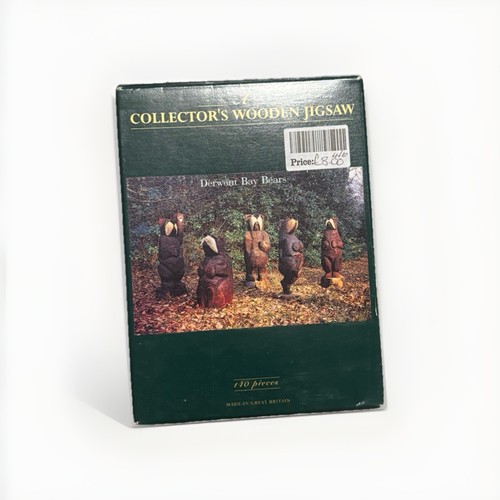 Collectors wooden jigsaw - wooden,