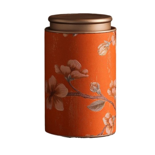 Tea can metal kitchen - tea, storage