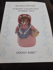 Alan Dart Beatrix Potter Cousin Ribby Toy Knitting Pattern
