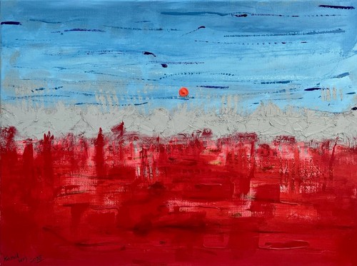 Entanglement mixed media on - -,