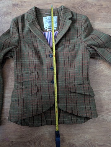 Jack wills checked wool blazer - jack,