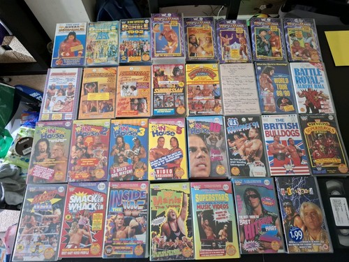 Wwf wrestling videos bundle - wrestling,