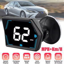 Universal Head Up Display Digital GPS Speedo Black MPH KMH HUD Speedometer G20