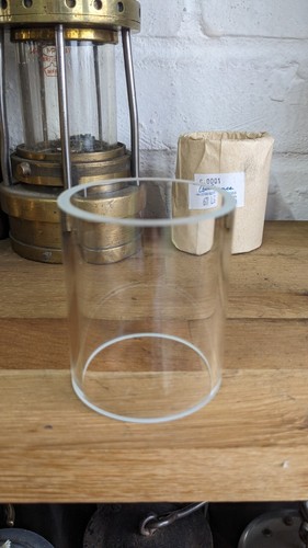 Replacement miners lamp glass - replacement,