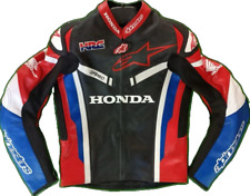 2020 Honda Marc Marquez HRC Motogp Racing Motorbike Motorcycle Leather Jacket CE