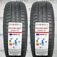 2X New 165 60 14 NEREUS NS601