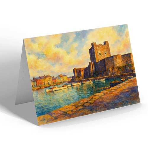 Notelet the castle - -,