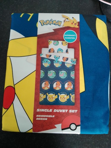 Pokemon single duvet cover - pokemon,