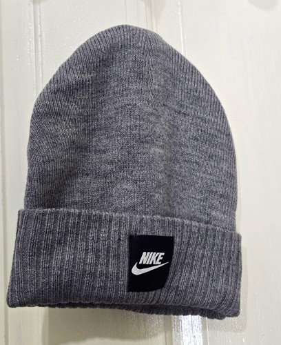 Nike grey knit - grey, beanie