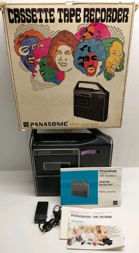 Vtg panasonic 224s - panasonic, rq-224s