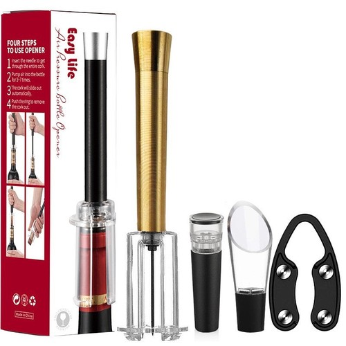 Air pressure pump wine bottle - air,