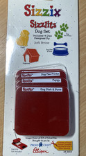 Sizzix Sizzlets Die Cutting Dog Set 38-9618 Brand.