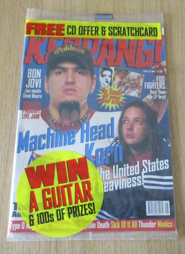 Kerrang magazine april - 19, 1997